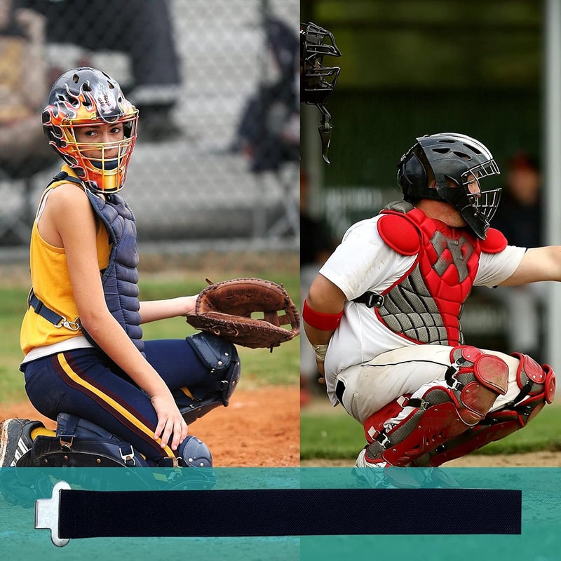 CORECISE Shin Guard Replacement Straps,Baseball Catchers Gear Straps,Leg Guard Straps for Shin Guard Replacement - Image 5